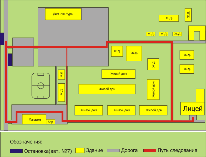 Карта-схема